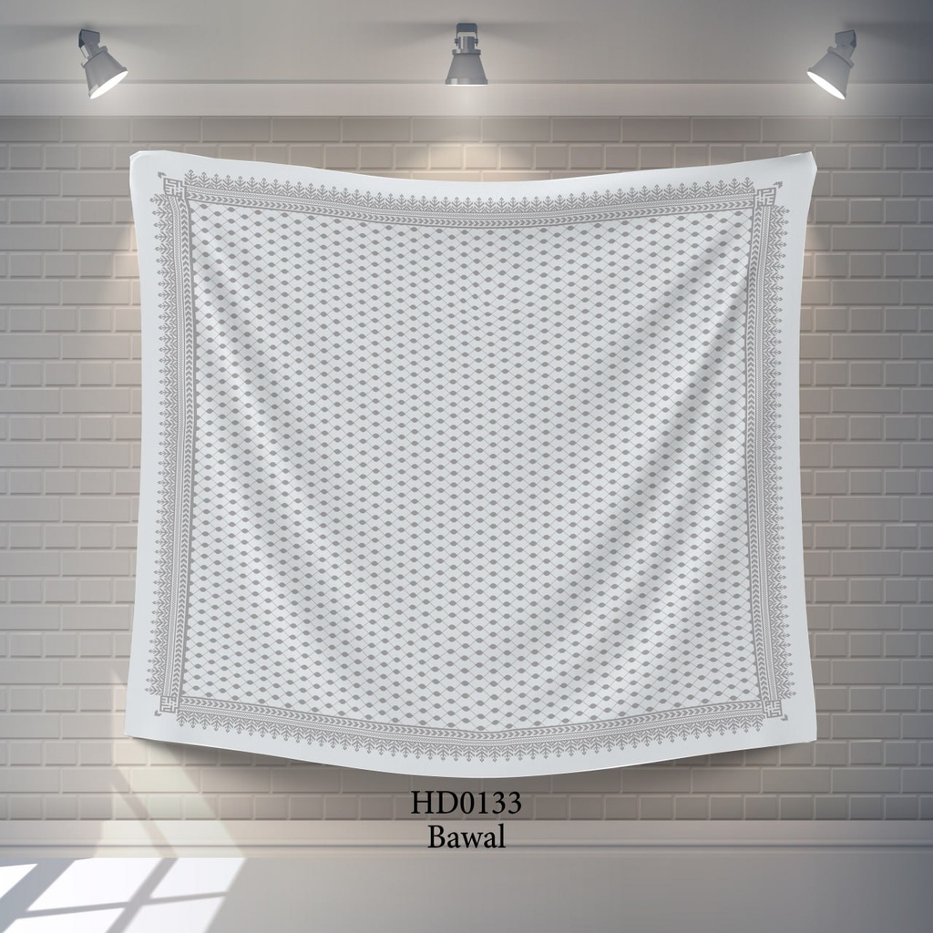 Tudung Bawal (Square Hijab) in HD0133