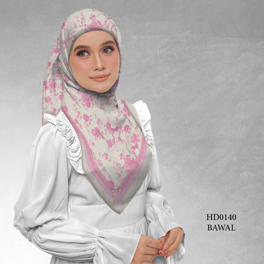 Tudung Bawal (Square Hijab) in HD0140