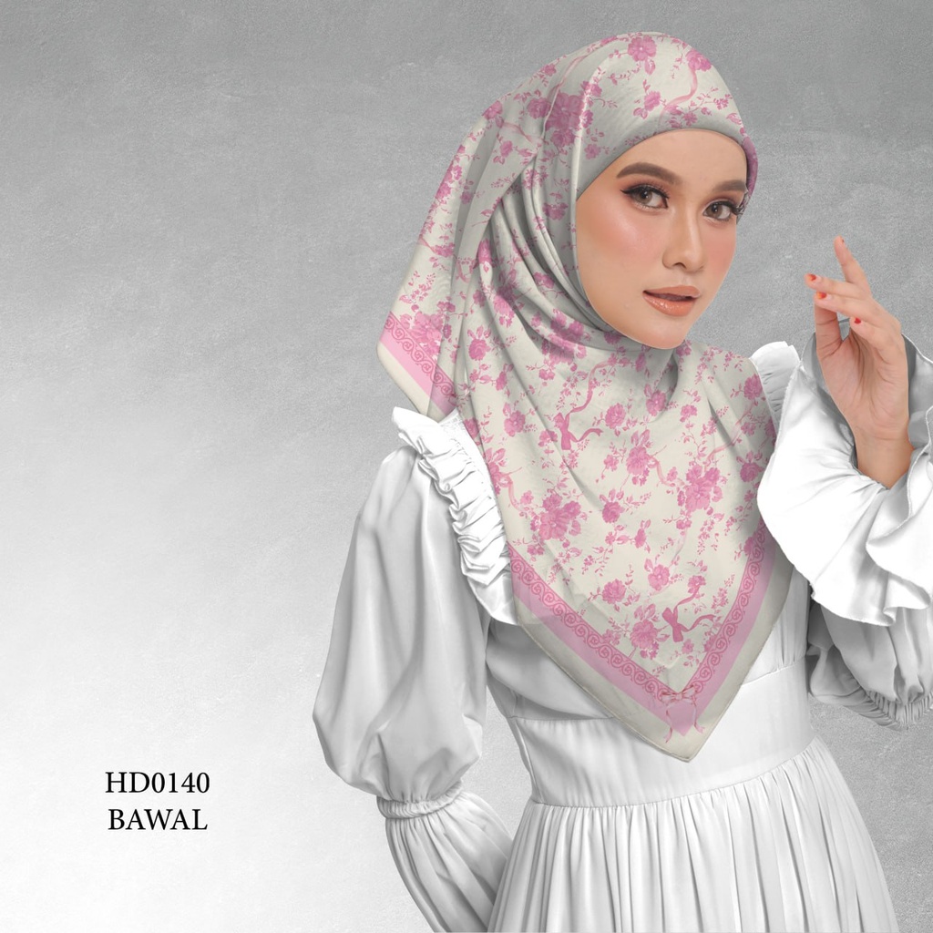 Tudung Bawal (Square Hijab) in HD0140