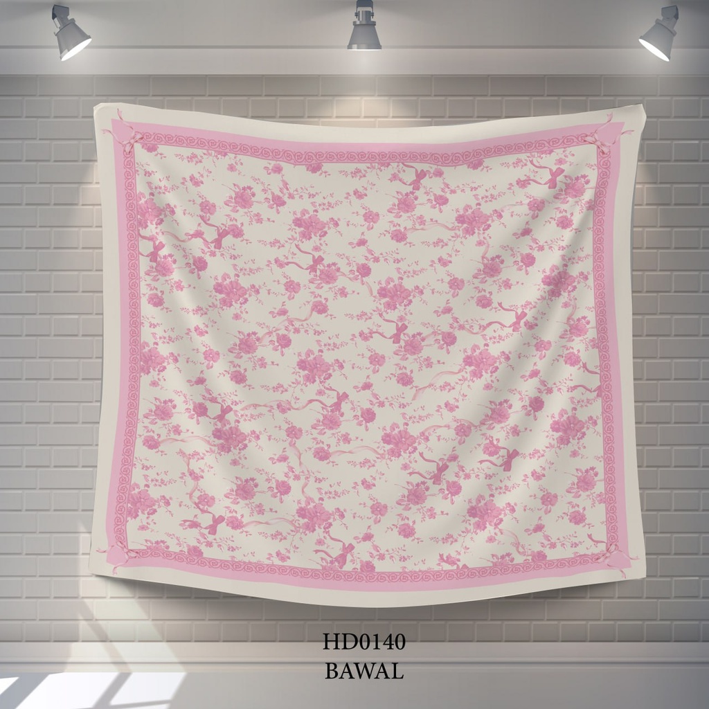 Tudung Bawal (Square Hijab) in HD0140