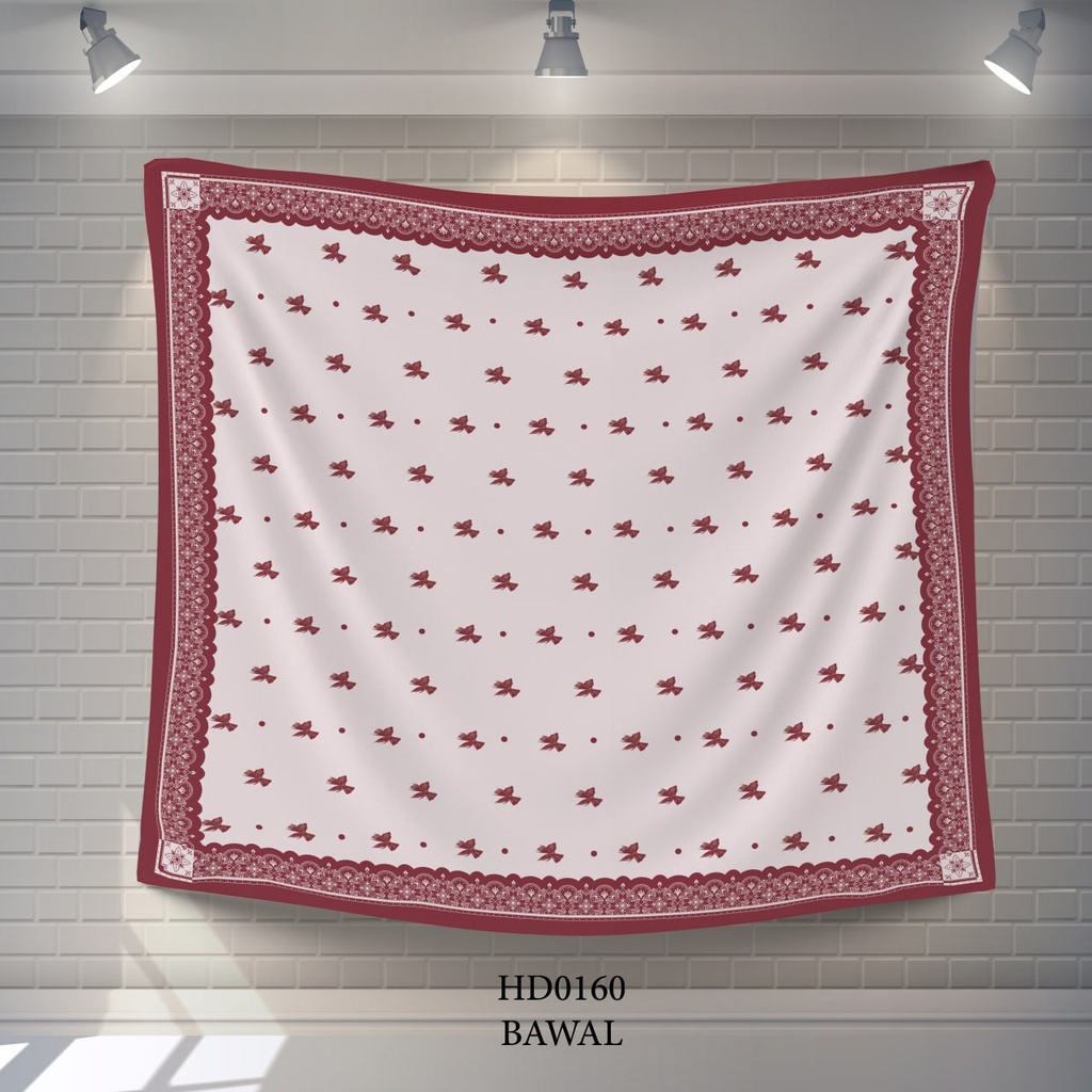 Tudung Bawal (Square Hijab) in HD0160