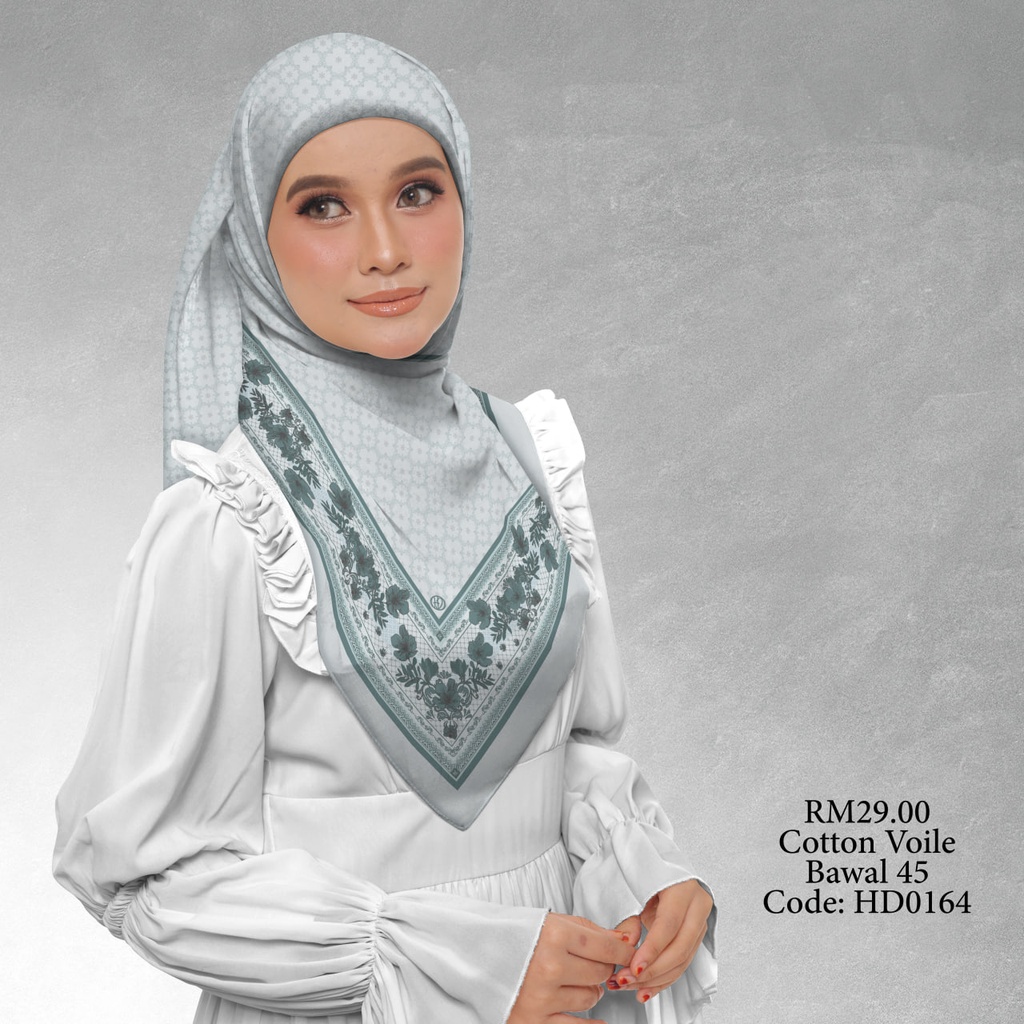 Tudung Bawal (Square Hijab) in HD0164