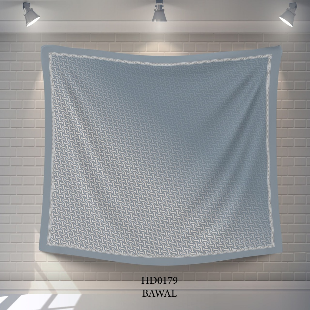 Tudung Bawal (Square Hijab) in HD0179