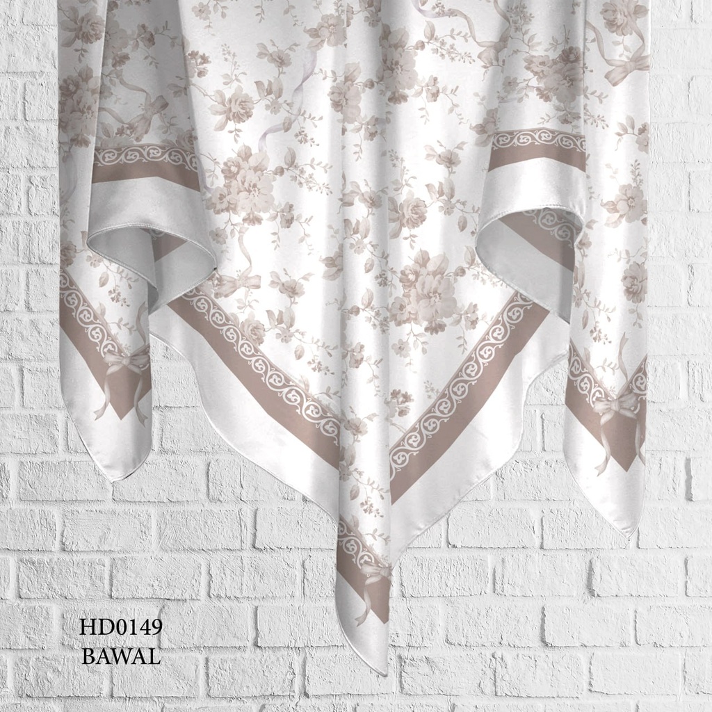 Tudung Bawal (Square Hijab) in HD0149