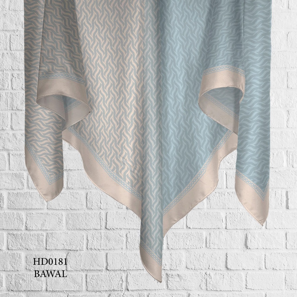 Tudung Bawal (Square Hijab) in HD0181
