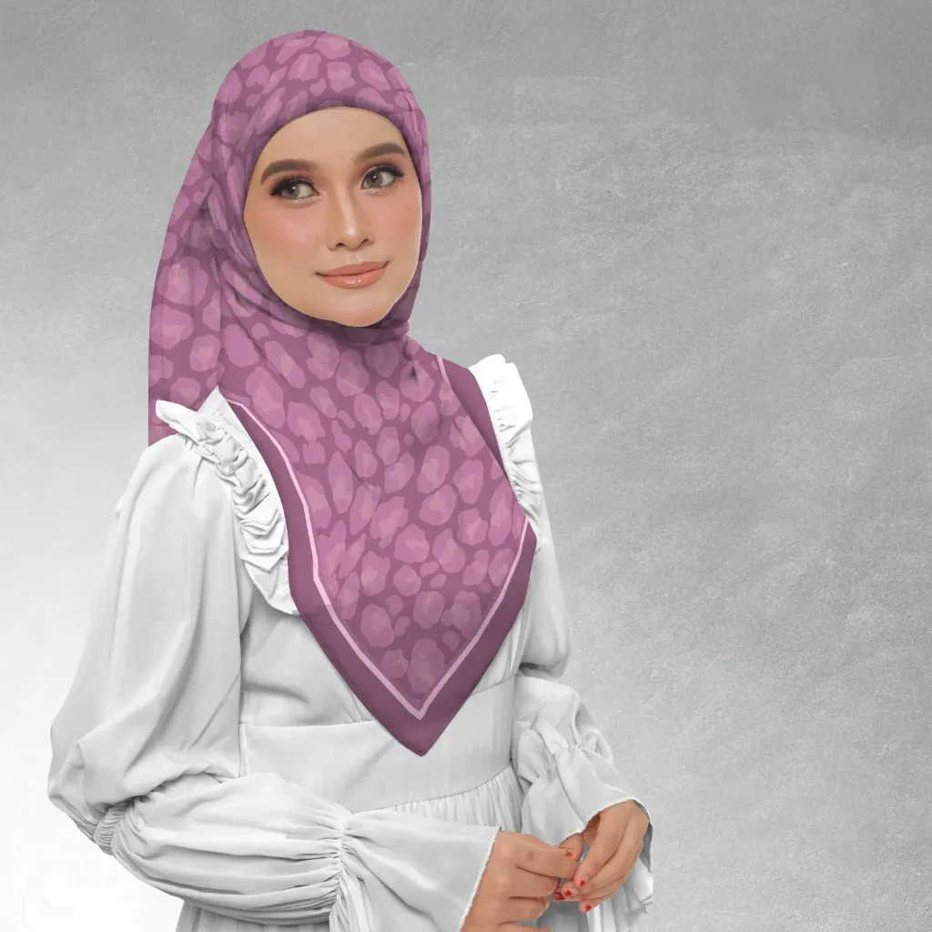 Tudung Bawal (Code: HD0267) (Cotton Voile Premium, Bidang 40" (Kids), Bawal Biasa (No Awning), Tak Tambah Nama, Taknak Giftcard)
