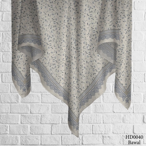 Tudung Bawal (Square Hijab) in HD0040