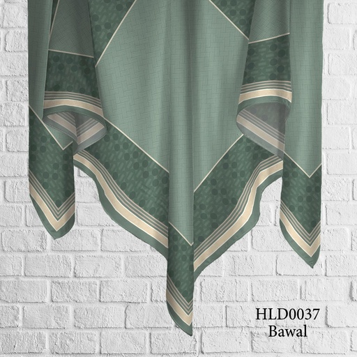 Tudung Bawal (Square Hijab) in HLD0037