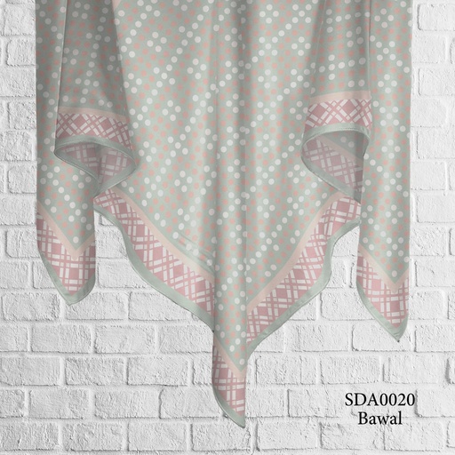 Tudung Bawal (Square Hijab) in SDA0020